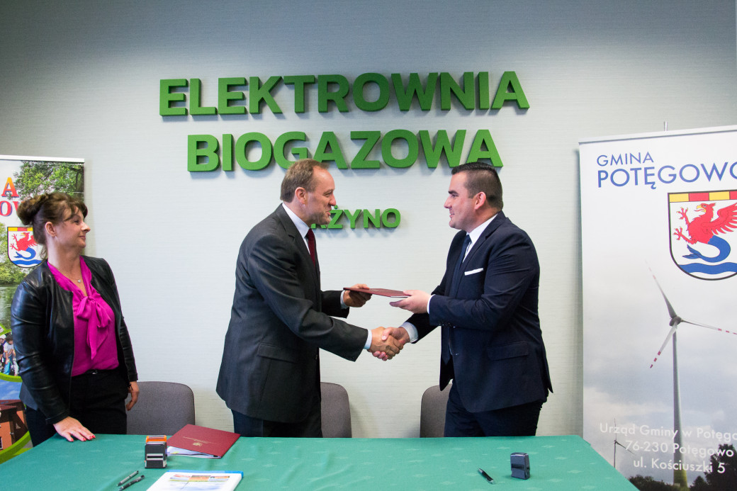 Wsparcie województwa dla sieci ciepłowniczej w Gminie Potęgowo
