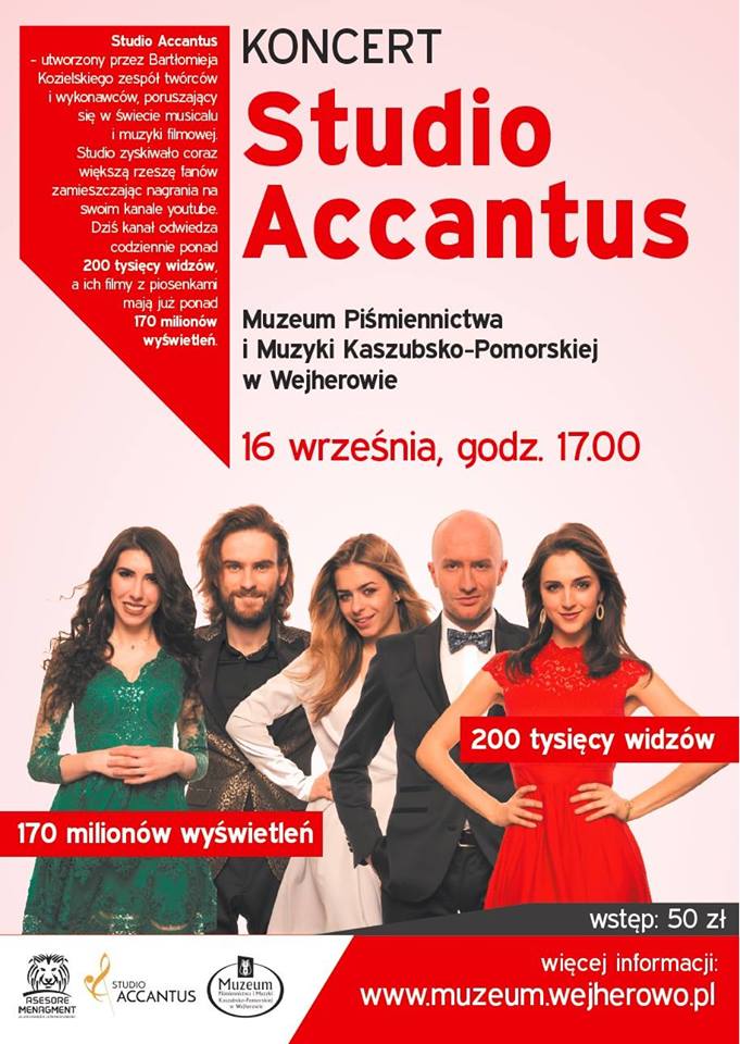 W Wejherowie wystąpi Studio Accantus