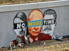 Antywojenna galeria murali w Gdańsku