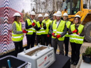 Equinor rusza z budową bazy serwisowej w Łebie. Uroczyste wmurowanie kamienia węgielnego