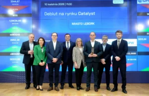 Lębork zadebiutował na Giełdzie Papierów Wartościowych. Miasto oszczędzi miliony
